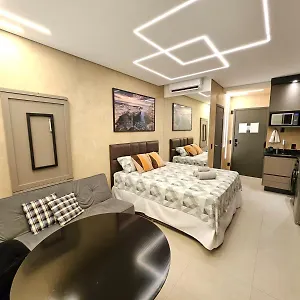 Vn Turiassu - Confortavel E Sofisticado Studio, 2 Min Do Allianz Apartamento